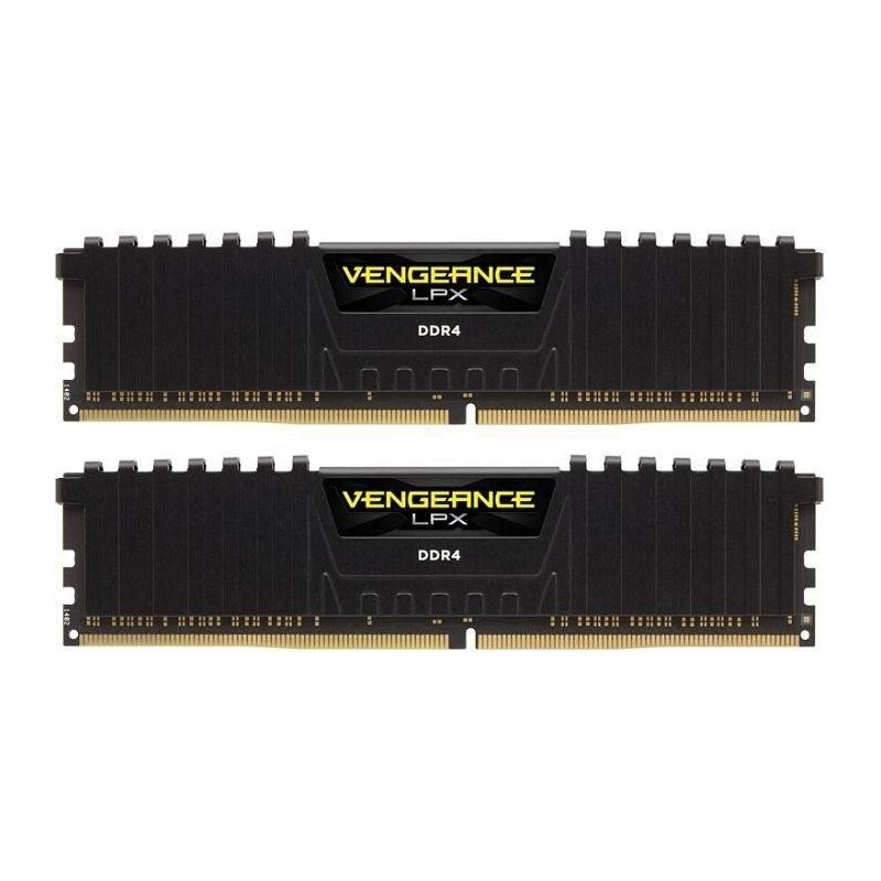 16GB (2x8GB) Corsair Vengeance LPX Nero DDR4-2400 RAM CL14 (14-16-16-31)